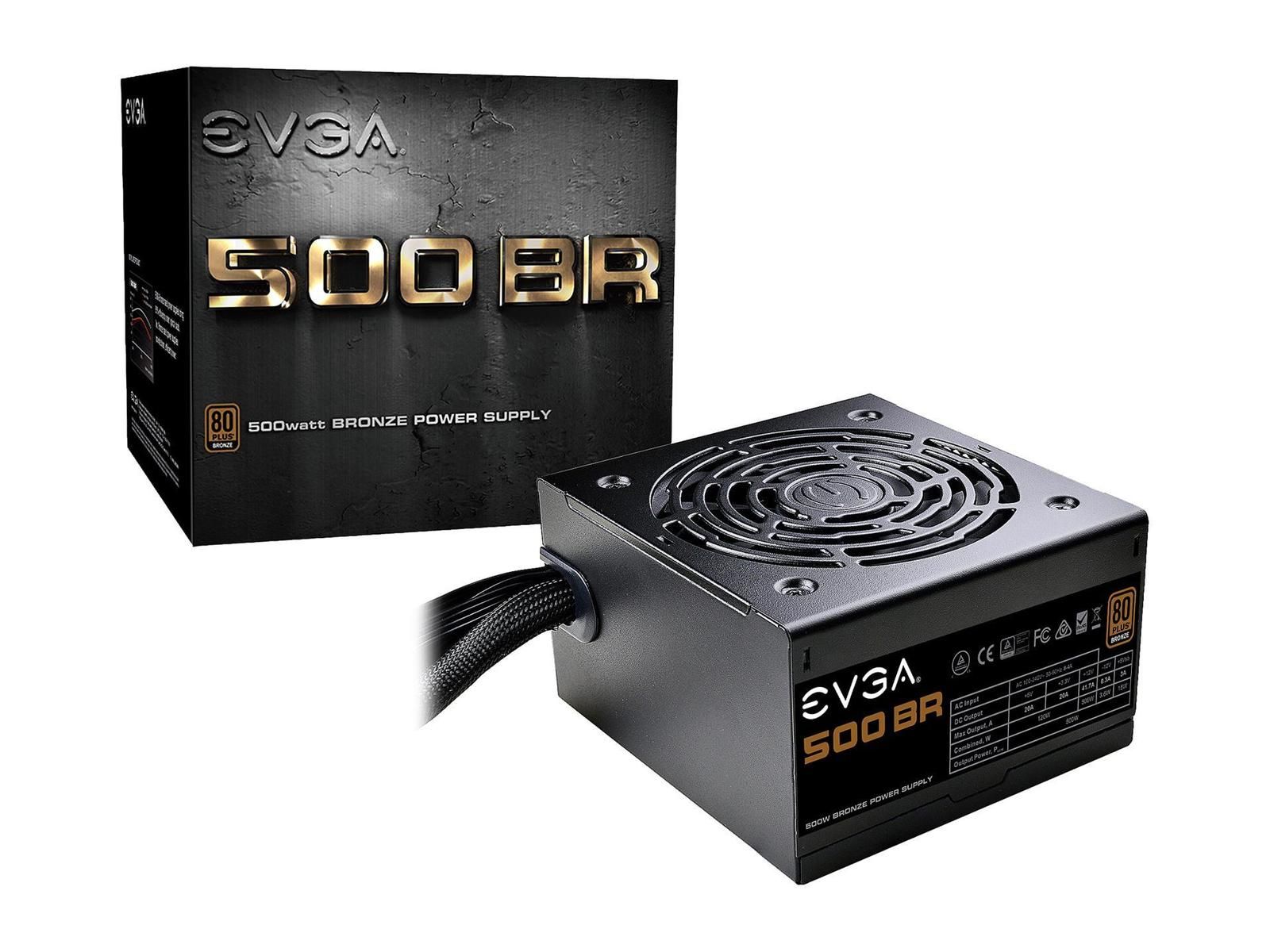 EVGA 500 BR Non-Modular 80+ Bronze Certified