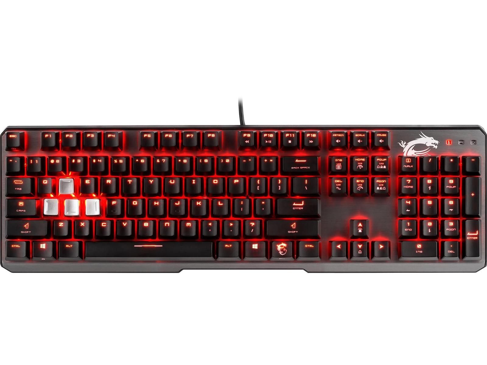 MSI Vigor GK60 Wired Gaming Keyboard