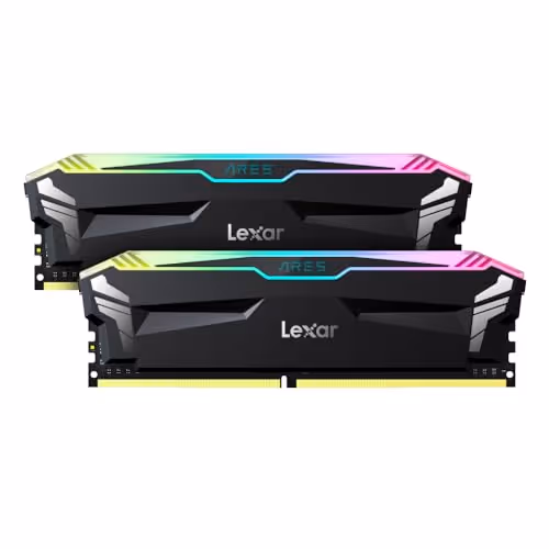 LEXAR Ares RGB (32GB, 2X16GB, 3600 MHz, CL18, Black, New)