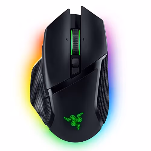 Razer Basilisk V3 Pro Bluetooth/Wireless/Wired Optical Mouse (Black)