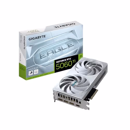 GIGABYTE EAGLE OC GeForce RTX 5060 Ti GDDR7 (16GB VRAM, Ice, with 007 First Light)