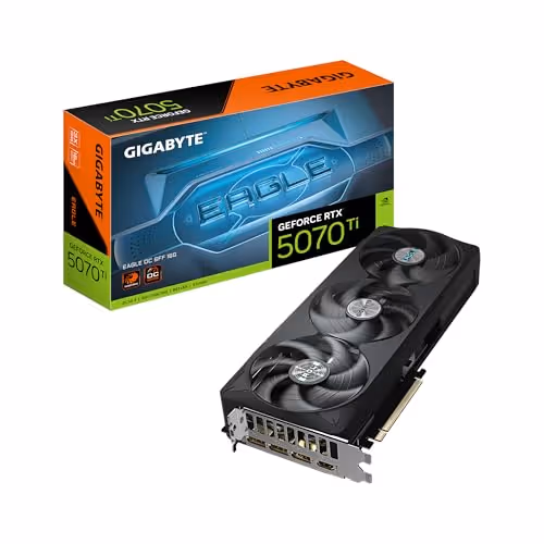 GIGABYTE EAGLE OC SFF GeForce RTX 5070 Ti GDDR7 (White)