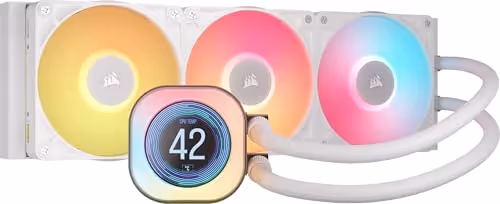 CORSAIR iCUE LINK TITAN 360 RX LCD Water (White)