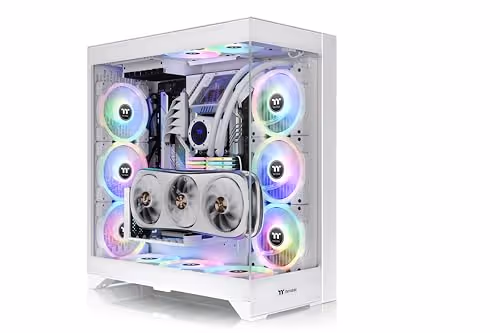 THERMALTAKE CTE E600 ATX Mid Tower Tempered Glass Side Panel (Snow)