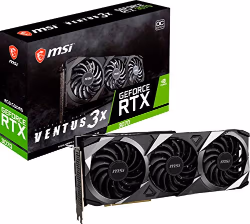 MSI GeForce RTX 3070 VENTUS 3X OC GDDR6