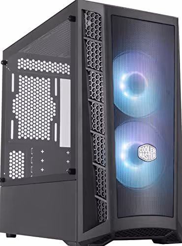 COOLER MASTER MasterBox MB311L ARGB Micro ATX Mid Tower Tempered Glass Side Panel