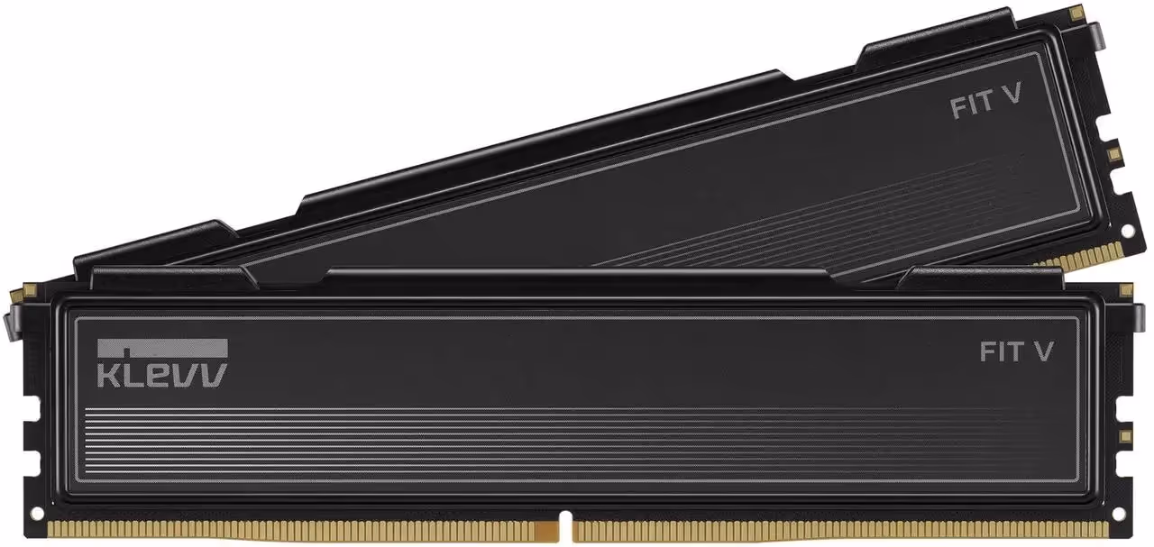 KLEVV FIT V (32GB, 2X16GB, 6000 MHz, CL30, Jet Black)