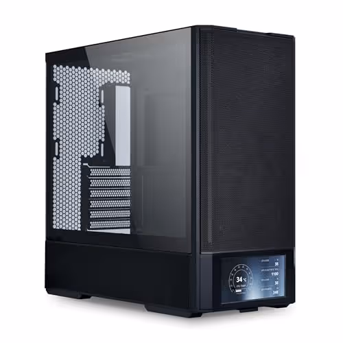 LIAN LI Lancool 207 Digital ATX Mid Tower Tempered Glass Side Panel