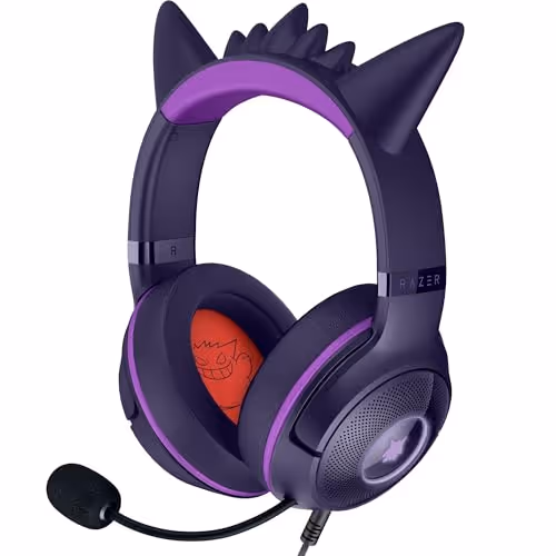 RAZER Kraken Kitty V2 Wired Gaming Headset (Black)