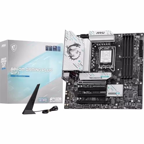 MSI B860M GAMING PLUS WIFI Micro ATX