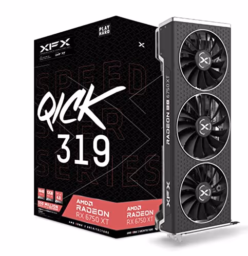 XFX Speedster QICK 319 Core Radeon RX 6750 XT GDDR6