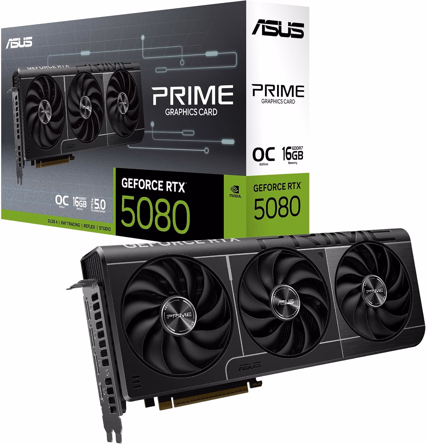 ASUS PRIME GeForce RTX 5080 EVO GDDR7 OC Edition