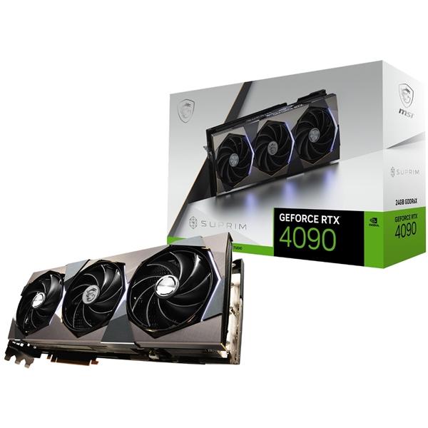 MSI RTX 4090 Suprim X GDDR6X Graphic Card