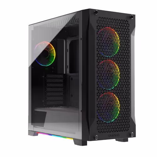 GAMDIAS ATHENA P1 ATX Mid Tower Tempered Glass Side Panel