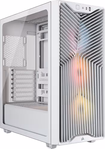 CORSAIR 3200D RS ARGB Mid-Tower Case (White)