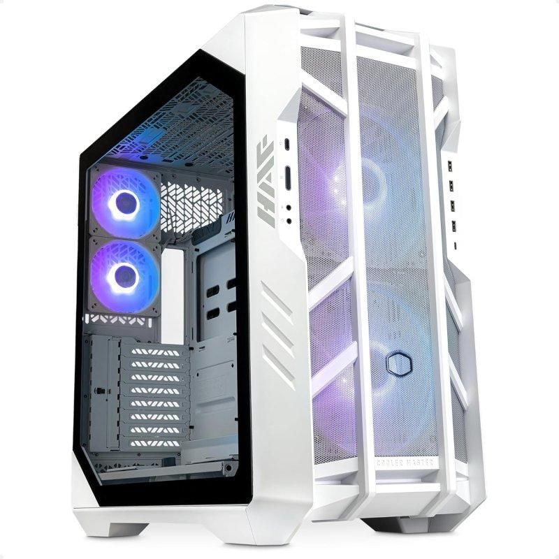COOLER MASTER CASE- HAF 700 ARGB FULL TOWER 5xFAN ARGB (White)