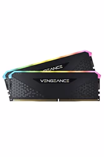 CORSAIR Vengeance RGB RS (16GB, 2X8GB, 3200 MHz, CL16, Black)