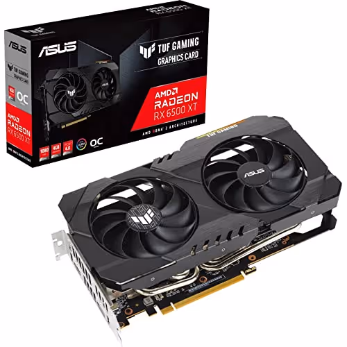 ASUS TUF Gaming Radeon RX 6500 XT OC edition GDDR6 GRAPHIC CARD