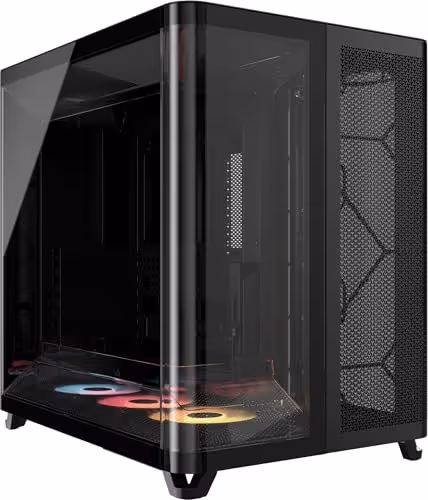 CORSAIR AIR 5400 RS-R ARGB ATX Mid Tower Tempered Glass Side Panel (Black)