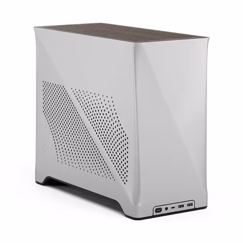 Fractal Era 2 Mini-ITX Tower Mesh Side Panel (Silver Charcoal Grey Midnight Blue)