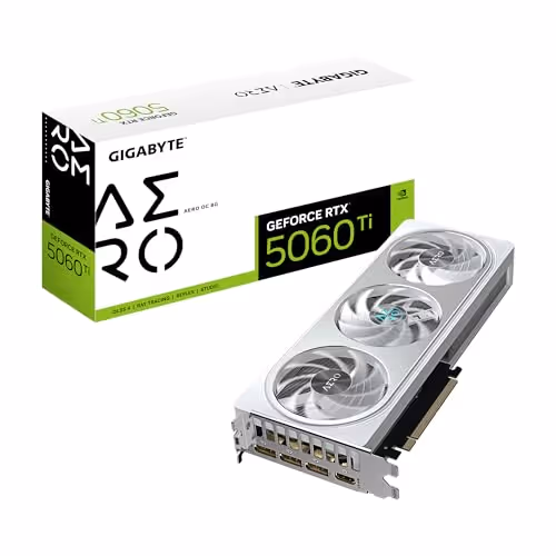 GIGABYTE AERO OC GeForce RTX 5060 Ti GDDR7 (8GB VRAM)