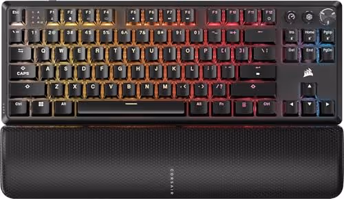 CORSAIR K70 CORE TKL RGB Bluetooth/Wireless/Wired Gaming Keyboard