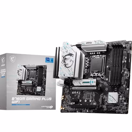 MSI B760M GAMING PLUS WIFI Micro ATX (DDR5)
