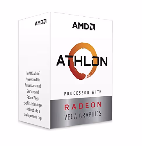 AMD Athlon 3000G Dual Core Socket AM4 Desktop Processor