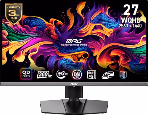 MSI Monitor MPG 271QRX QD-OLED 27 QD-OLED Monitor