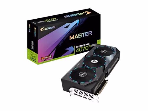 GIGABYTE AORUS MASTER GeForce RTX 4070 Ti SUPER GDDR6X