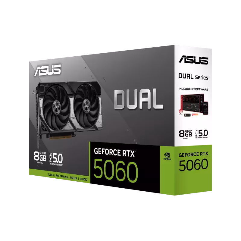 ASUS DUAL GeForce RTX 5060 GDDR7