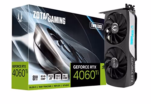 ZOTAC GAMING Twin Edge GeForce RTX 4060 Ti GDDR6 (8GB VRAM)