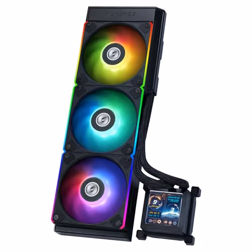 LIAN LI HydroShift LCD 360R RGB Water (Black, New)