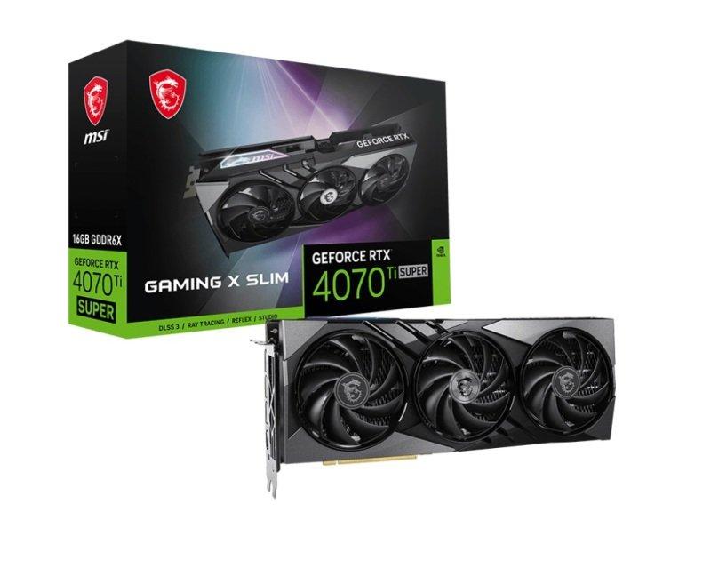 MSI GAMING X SLIM GeForce RTX 4070 Ti SUPER GDDR6X