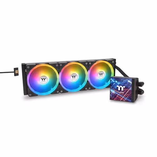 THERMALTAKE MAGFloe 420 Ultra ARGB Sync Water (Black)
