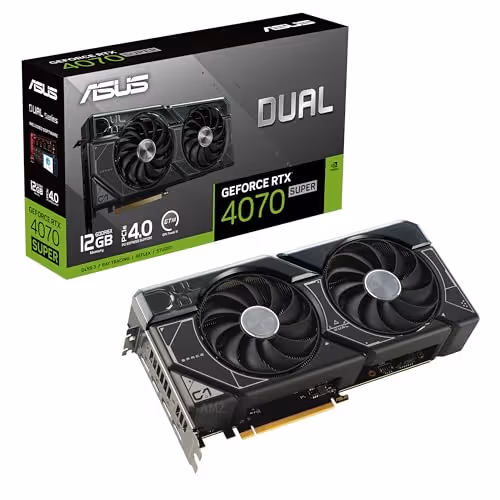 ASUS DUAL GeForce RTX 4070 SUPER GDDR6X