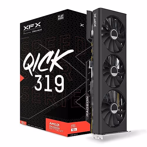 XFX Speedster Qick 319 Radeon RX 7700 XT GDDR6 Graphic Card