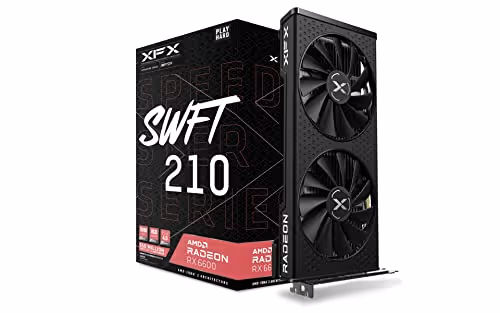 xfx Speedster SWFT 210 AMD Radeon RX 6600 GDDR6 Core Gaming Graphics Card