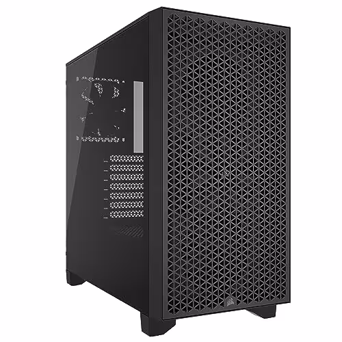 CORSAIR 3000D AIRFLOW ATX Mid Tower Tempered Glass Side Panel (Black)