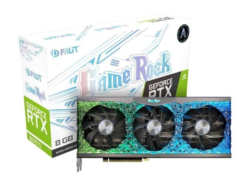 PALIT GameRock GeForce RTX 3070 Ti GDDR6X