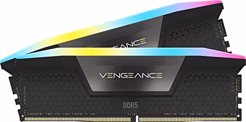 CORSAIR Vengeance RGB (32GB, 2X16GB, 5600 MHz, CL36, Black)