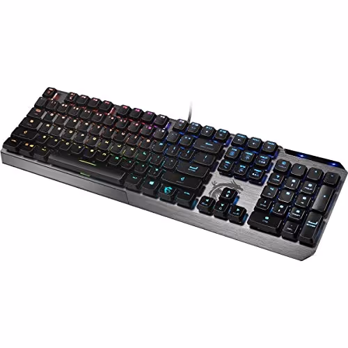 MSI VIGOR GK50 LOW PROFILE RGB Wired Gaming Keyboard
