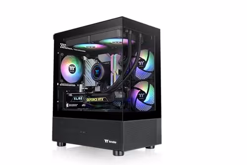 THERMALTAKE View 170 ARGB Micro ATX Mini Tower Tempered Glass Side Panel