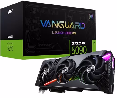 MSI VANGUARD SOC LAUNCH EDITION GeForce RTX 5090 GDDR7