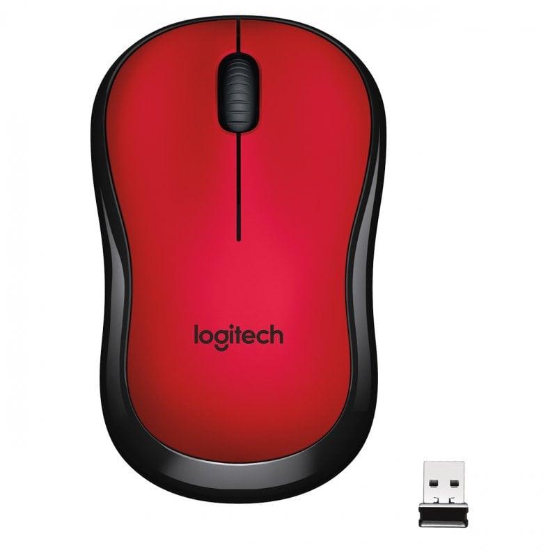 LOGITECH M220 Wireless Mouse (Red)
