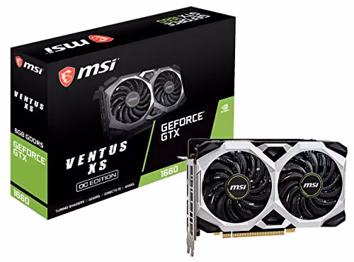MSI VENTUS XS OC GeForce GTX 1660 GDDR5