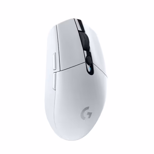 LOGITECH G305 LIGHTSPEED Wireless Optical Mouse (White, New)