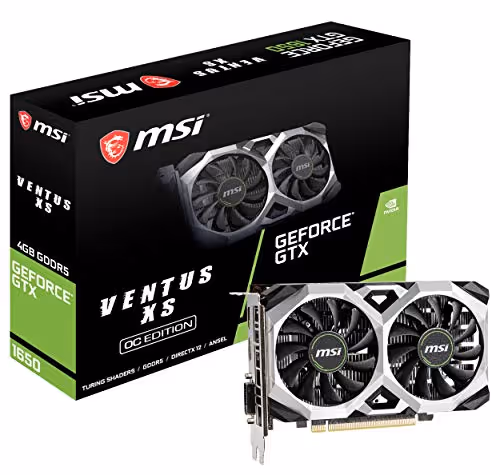 MSI VENTUS XS OC GeForce GTX 1650 G5 GDDR5
