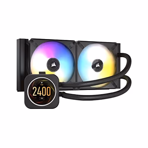 CORSAIR iCUE H100i ELITE LCD Water