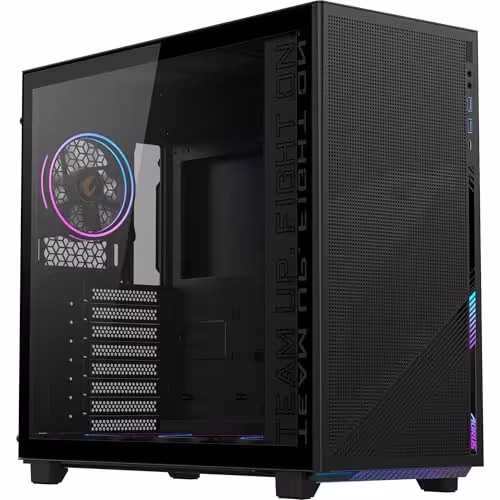 GIGABYTE AORUS C400 ATX Mid Tower Tempered Glass Side Panel